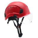 Capacete de segurança óculos de construção