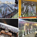 Pano impermeável transparente engrossado