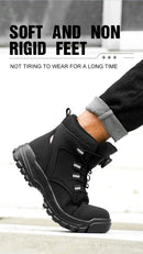 Botas de Segurança com Fivela Rotativa