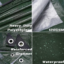 Grande capa de folha de lona impermeável