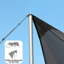 Conjunto de 2 postes de barraca