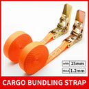 Correia de catraca de carga frontal para carro e caminhão resistente