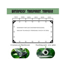 Pano impermeável transparente engrossado