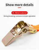 Correia de catraca de carga frontal para carro e caminhão resistente