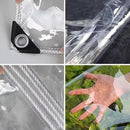 Pano impermeável transparente engrossado